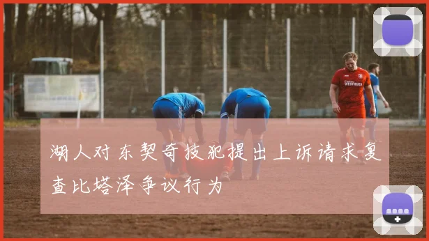 湖人对东契奇技犯提出上诉请求复查比塔泽争议行为